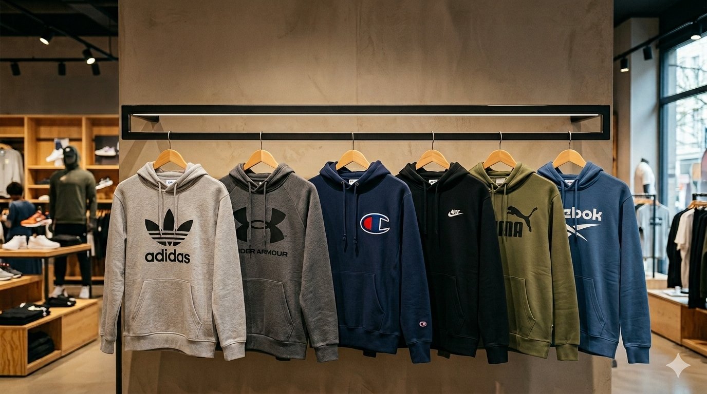 Premium Branded Hoodies & Sweatshirts